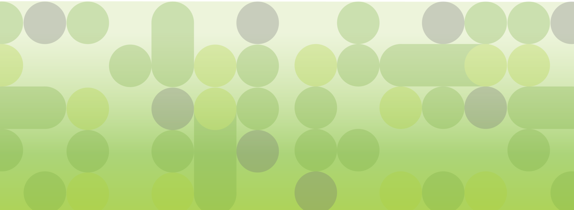 Decorative image with a green and gray circle pattern with green gradient overlay.
